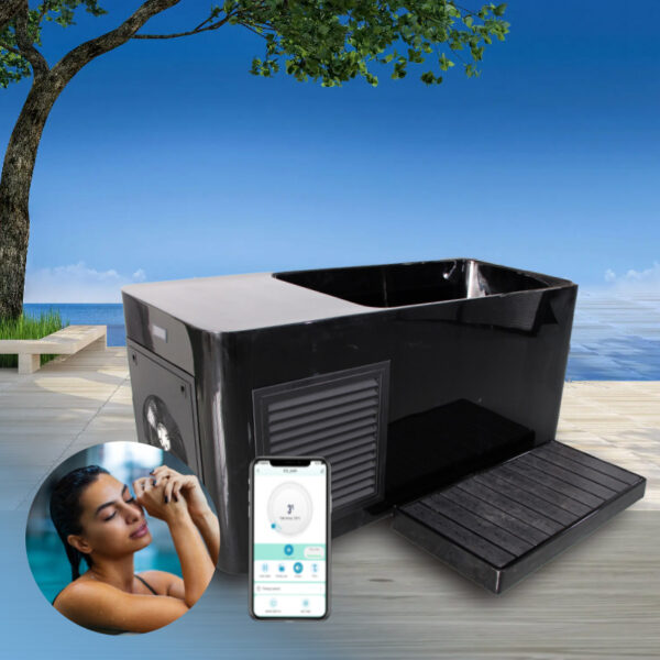 New Design Acrylic Ice Bath Water Chiller Cold Plunge Spa Tub for Athlete Sport Recovery for Home or Outdoor Use