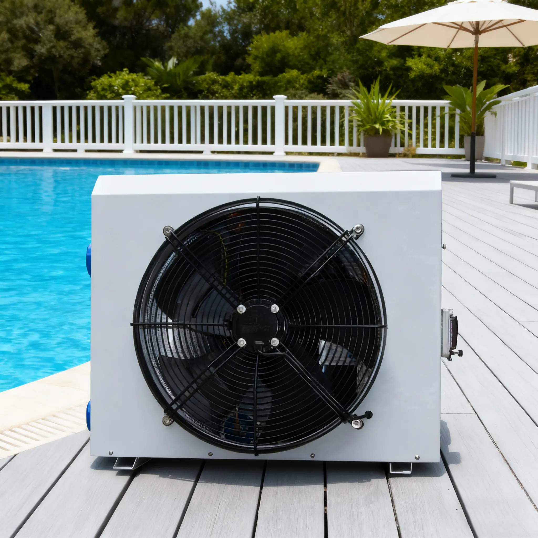 large pool chiller